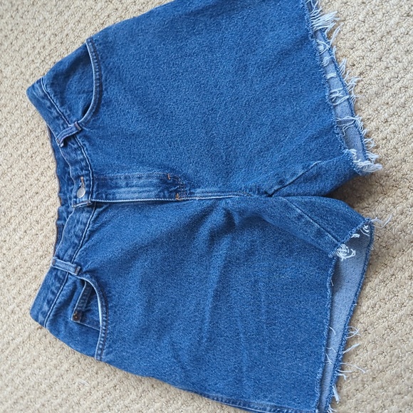 Gitano Shorts Vintage 9s Y2k Gitano Dark Wash High Rise Dad Jean